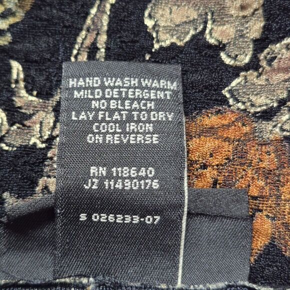 Lane Bryant Womens Sz 22W Sleeveless Dark Floral Cami Top Fall Festival Career - Picture 5 of 5